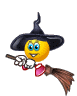Witch On Broom