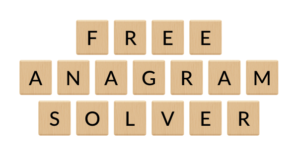 Anagram - Scrabble Word Finder Unscrambler